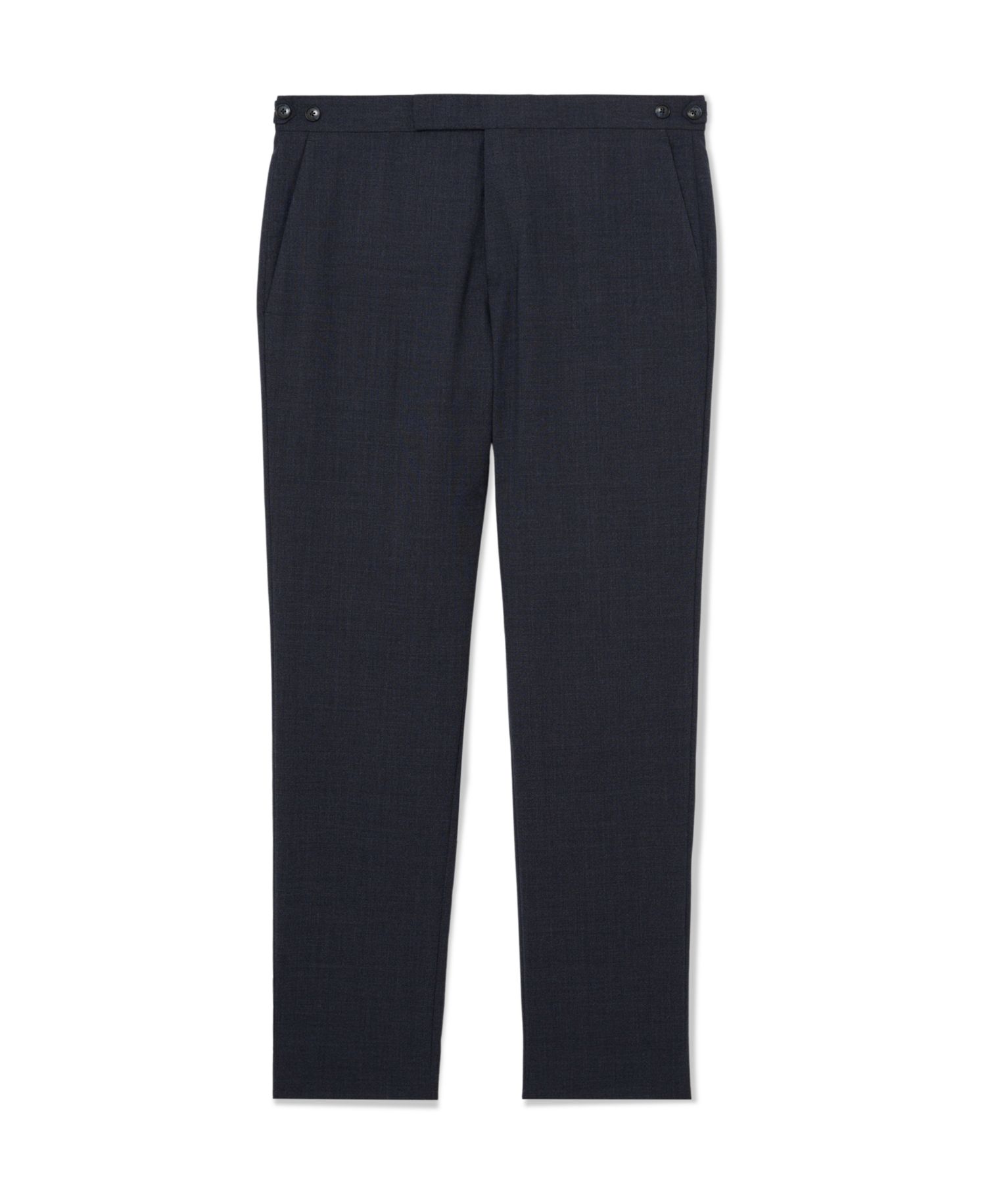 Men's Fiber Wool Textured Tailored-Fit Pants
