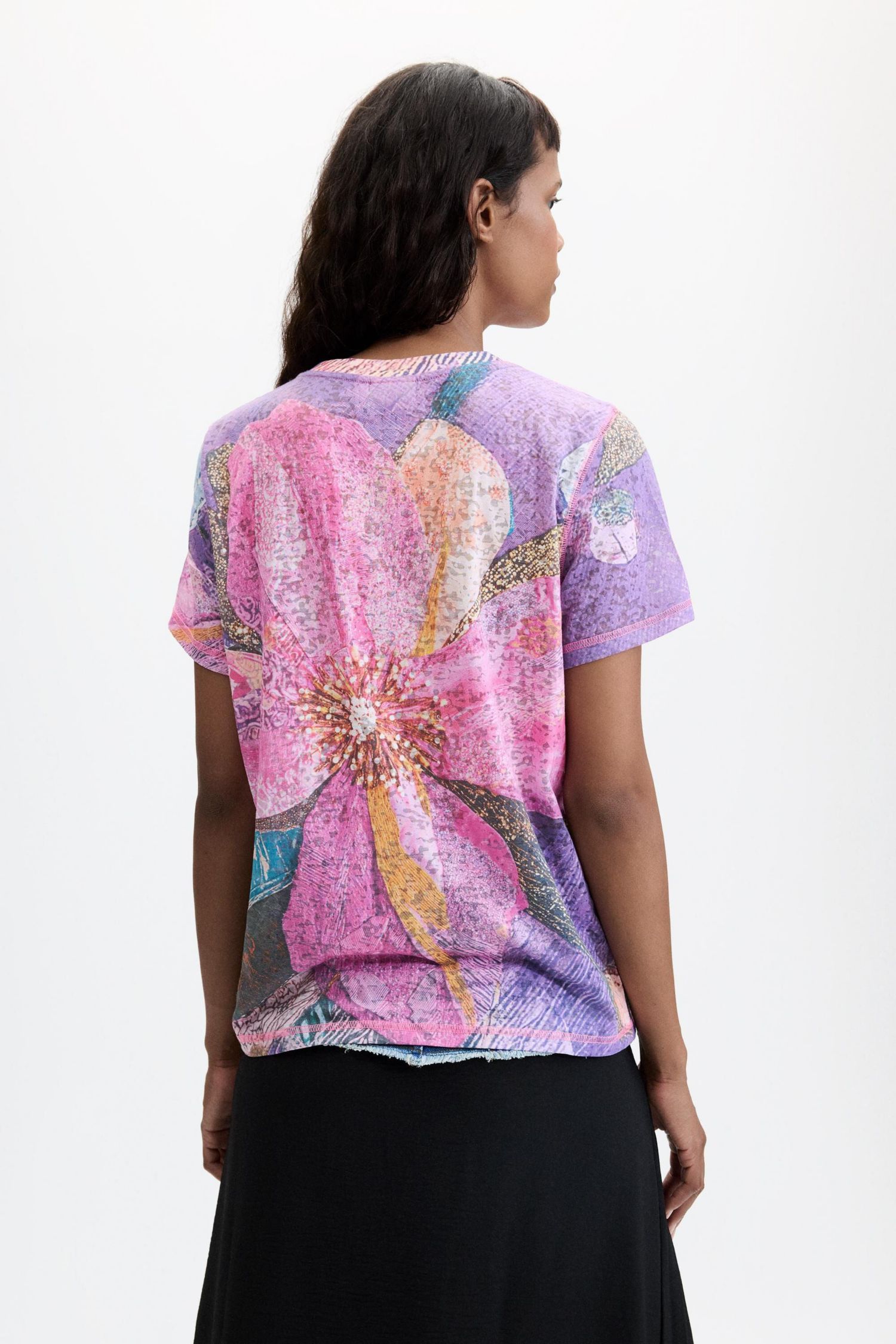 Women's Floral Printed T-Shirt