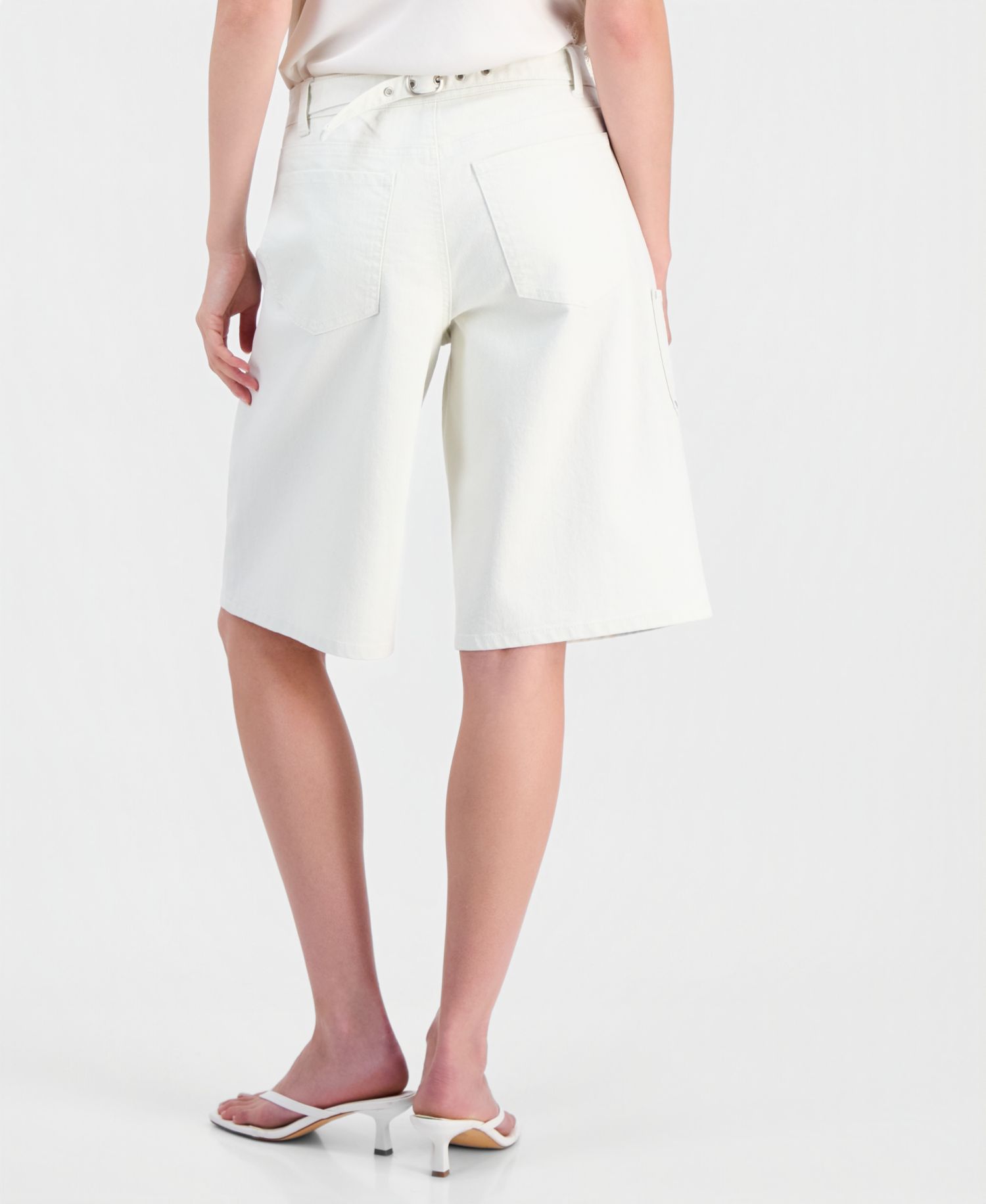 Women's Denim Cargo Shorts