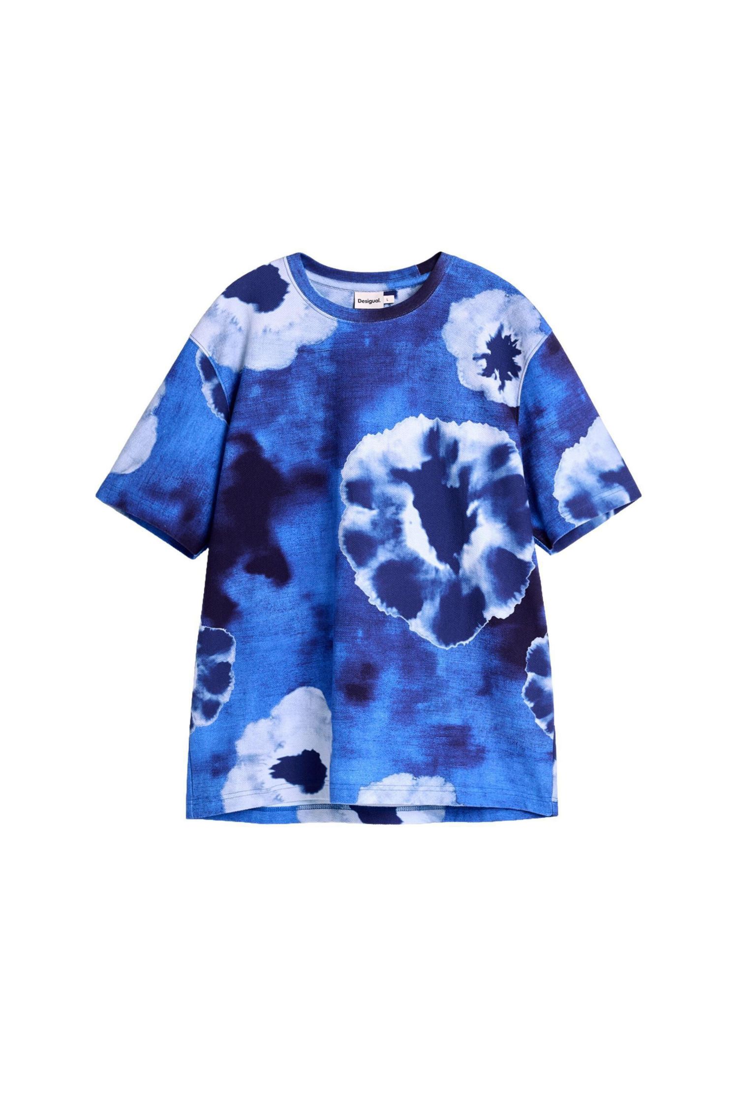 Men's Tie-dye flower T-shirt