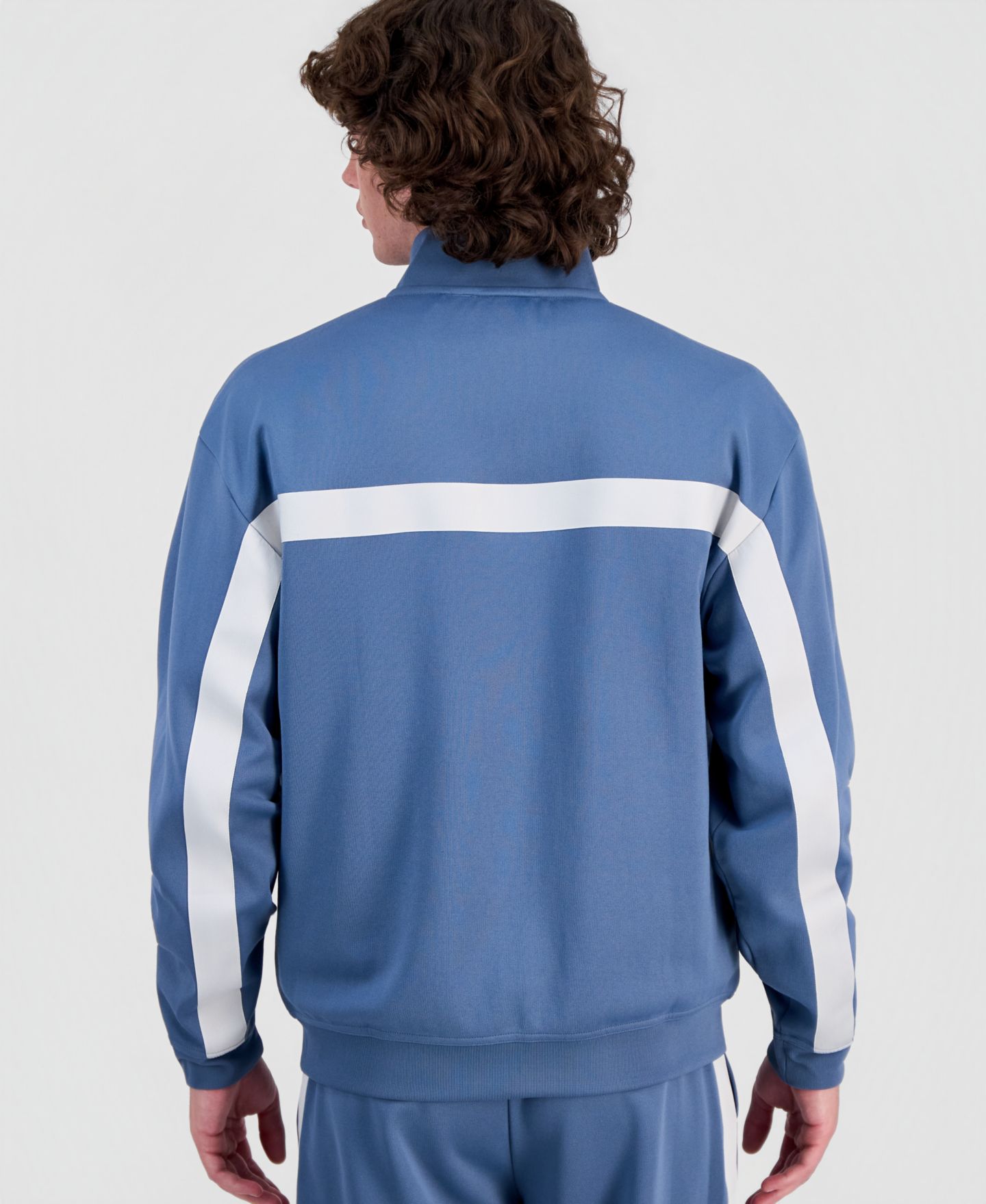 Мужская куртка Hugo Boss HUGO Darti Track Jacket, цвет: Синий — фото 4