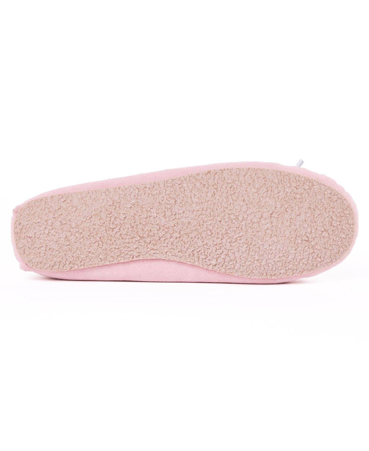 Женские тапочки Minnetonka Cally Rhinestone Suede Slippers, цвет: Пудровый — фото 7