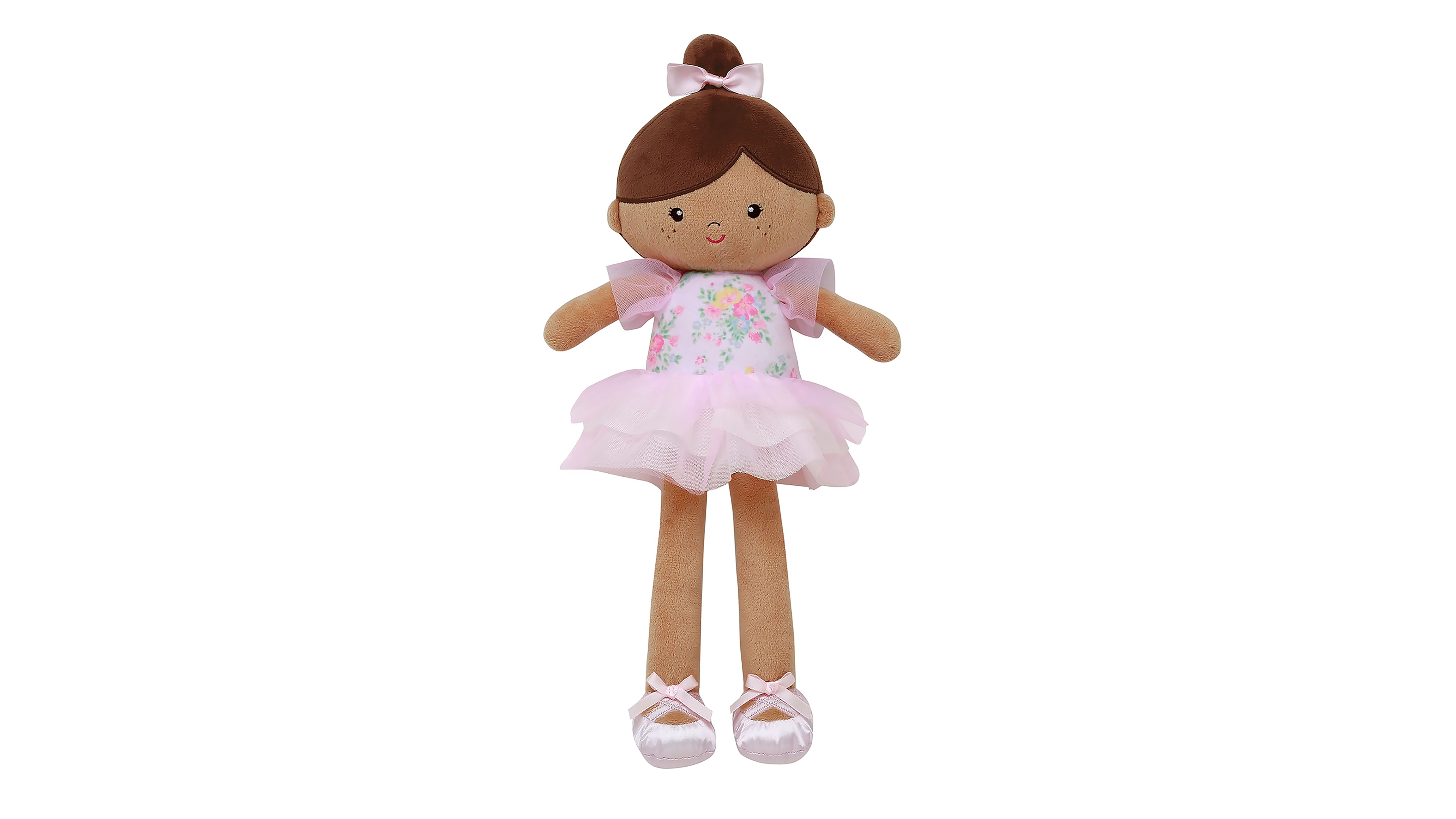 Little Me Baby Girls' 15" Pink Ballerina Plush Doll