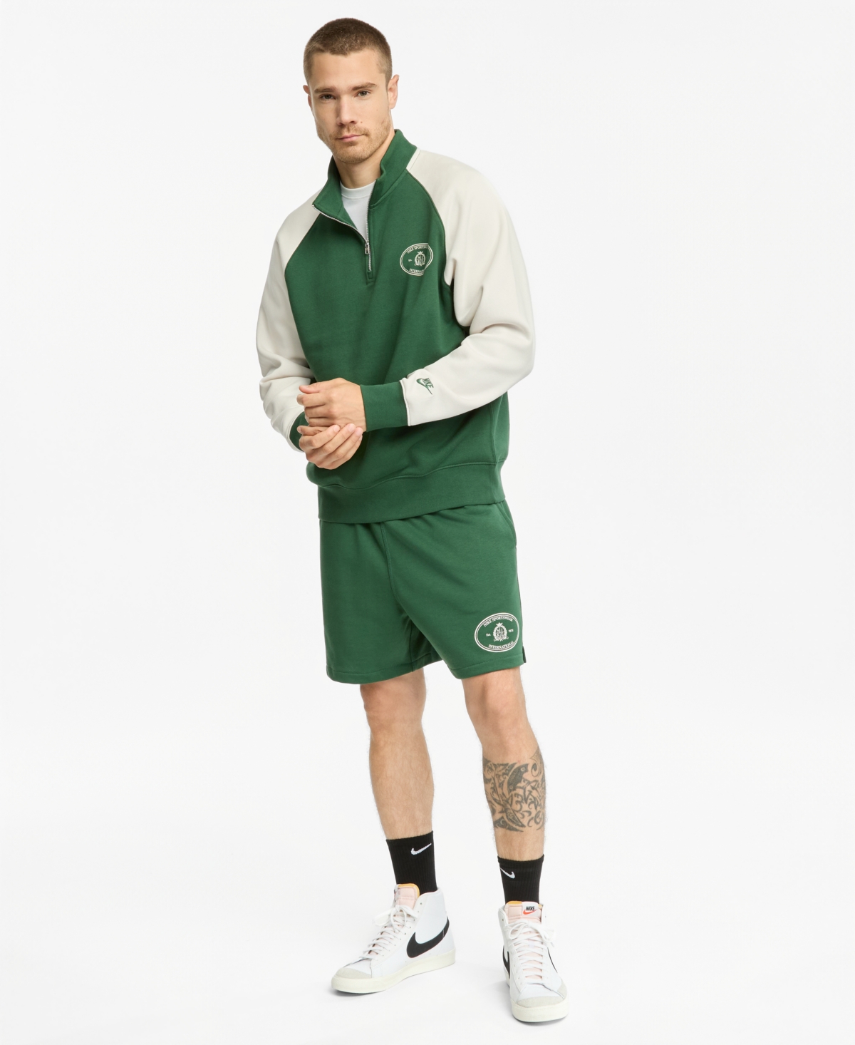 Nike Men's Sportswear Club Half-Zip Fleece Top