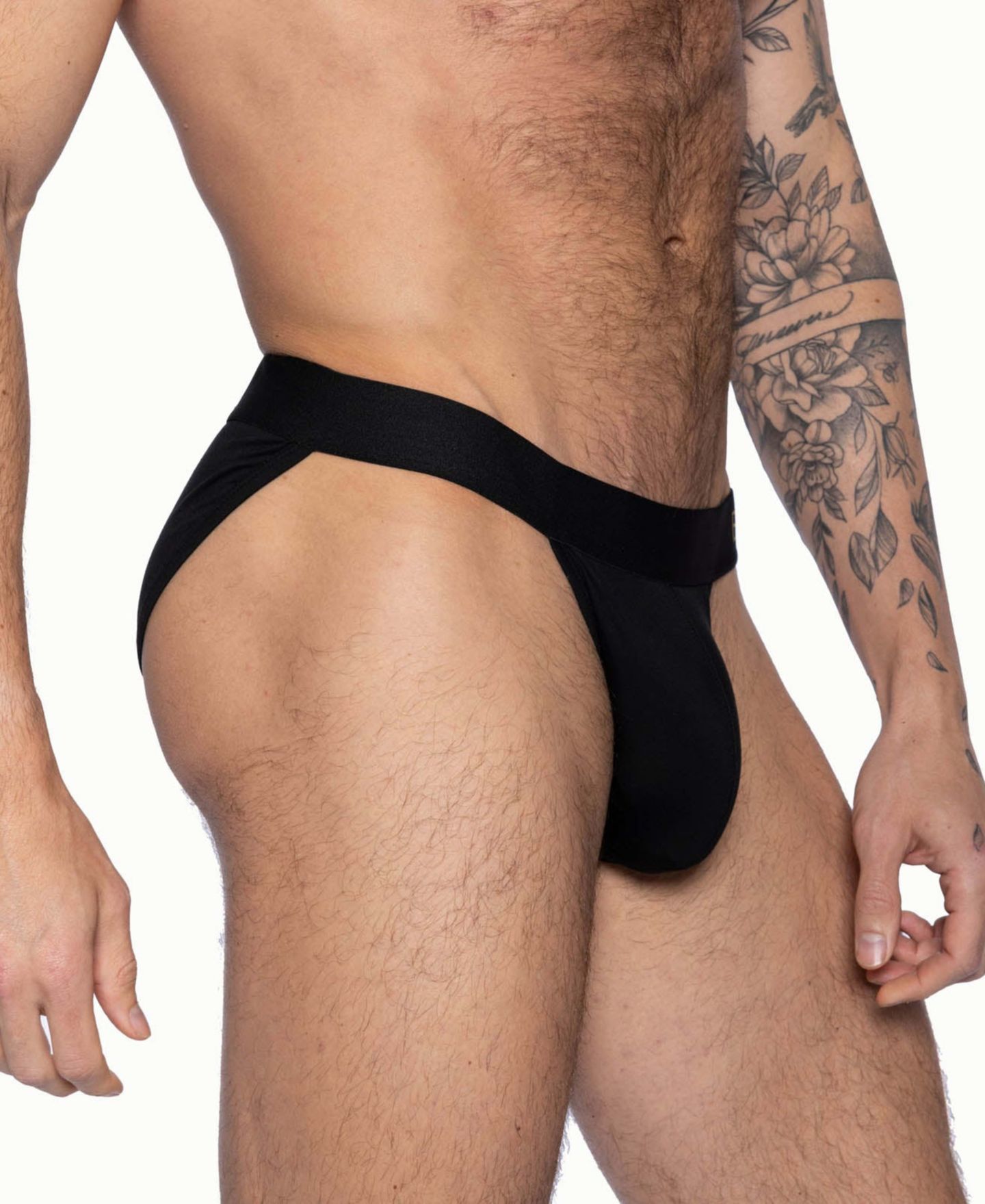 Трусы-брифы Jock для мужчин — BIKE Athletic, цвет: Чёрный — фото 5