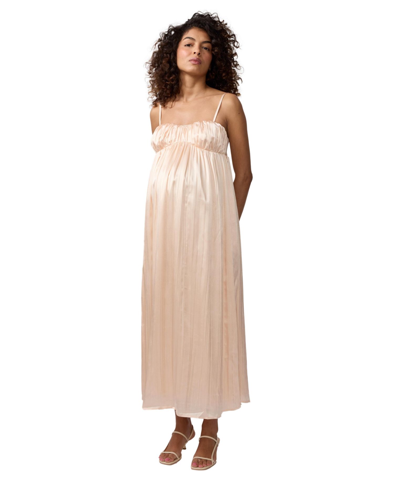 Women's Ingrid + Isabel Solid Satin Maxi