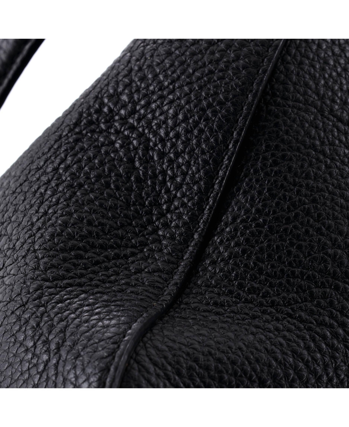 Pre-Owned Fendi Medium Selleria Ff Handle Tote Leather