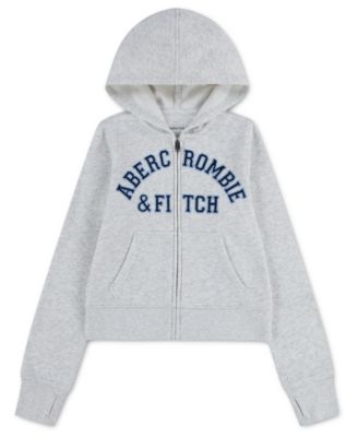Girls' 5-16 Logo Full-Zip Hoodie