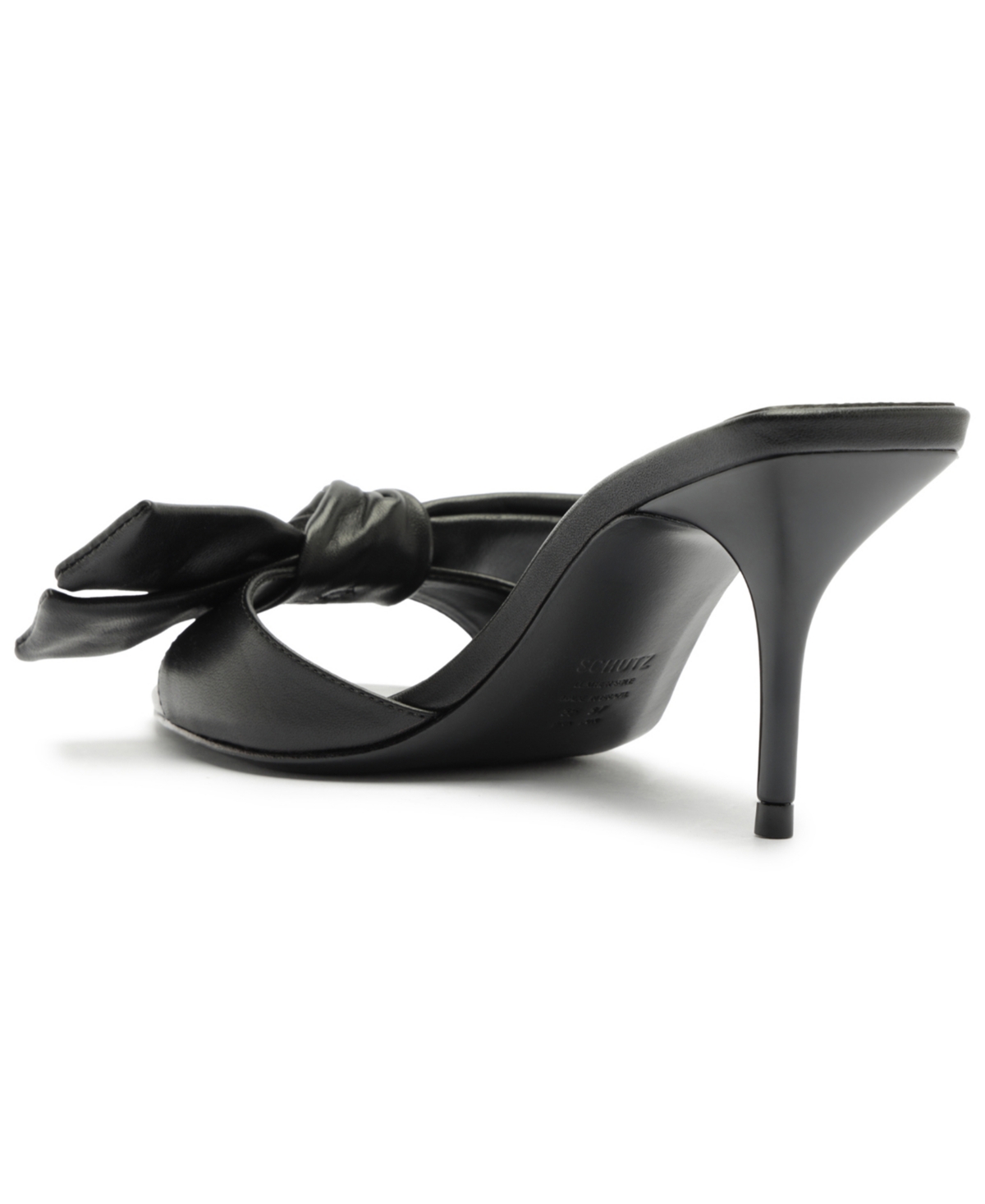 Schutz Women's Elodie Bow Slip-On Sandals