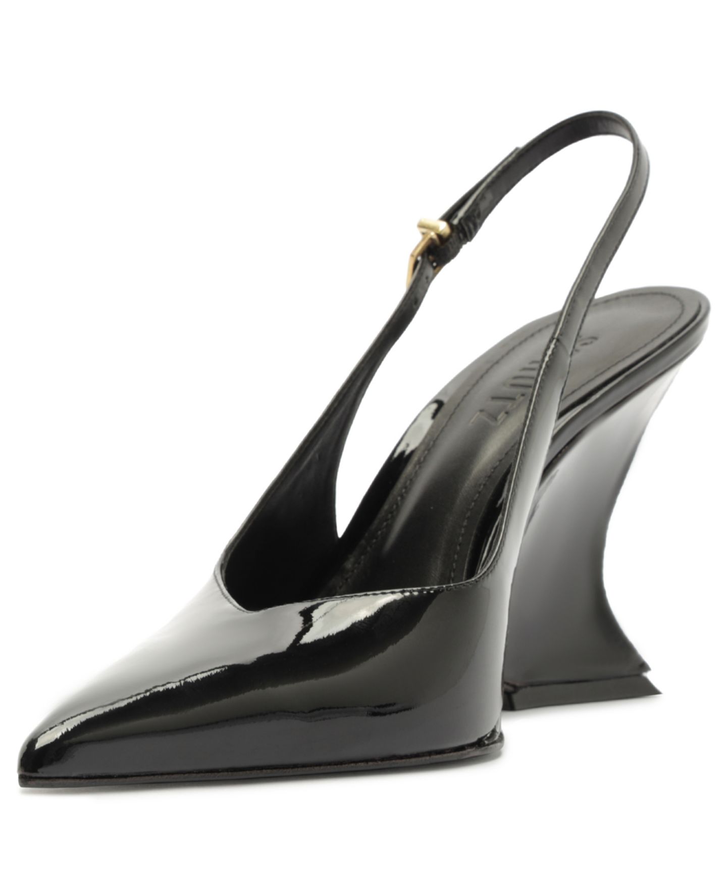 Женские туфли Schutz Siena Slingback Pumps, цвет: Чёрный — фото 9
