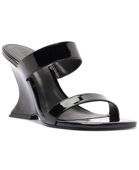 Женские сандалии Schutz Siena Wedge Heel, цвет: Чёрный