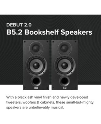 B5.2 Debut Series Two Way 120 Watt Bookshelf Speakers (Pair)