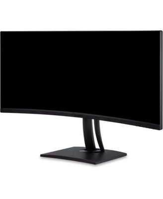 VP3881a 38" 21:9 WQHD+ IPS LED Curved Monitor, Built-In Speakers