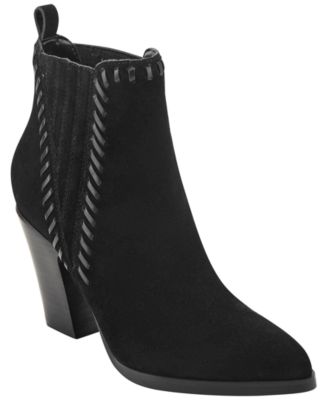 Women's Alvira Whipstitch Block Heel Booties