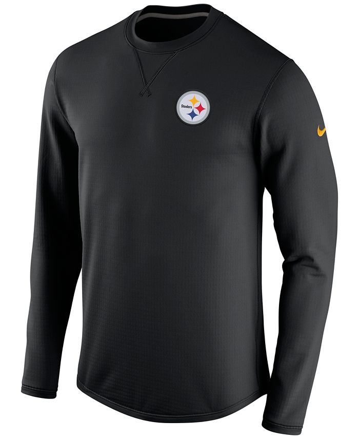 Nike Men's Pittsburgh Steelers Modern Crew Long-Sleeve T-Shirt - Macy's