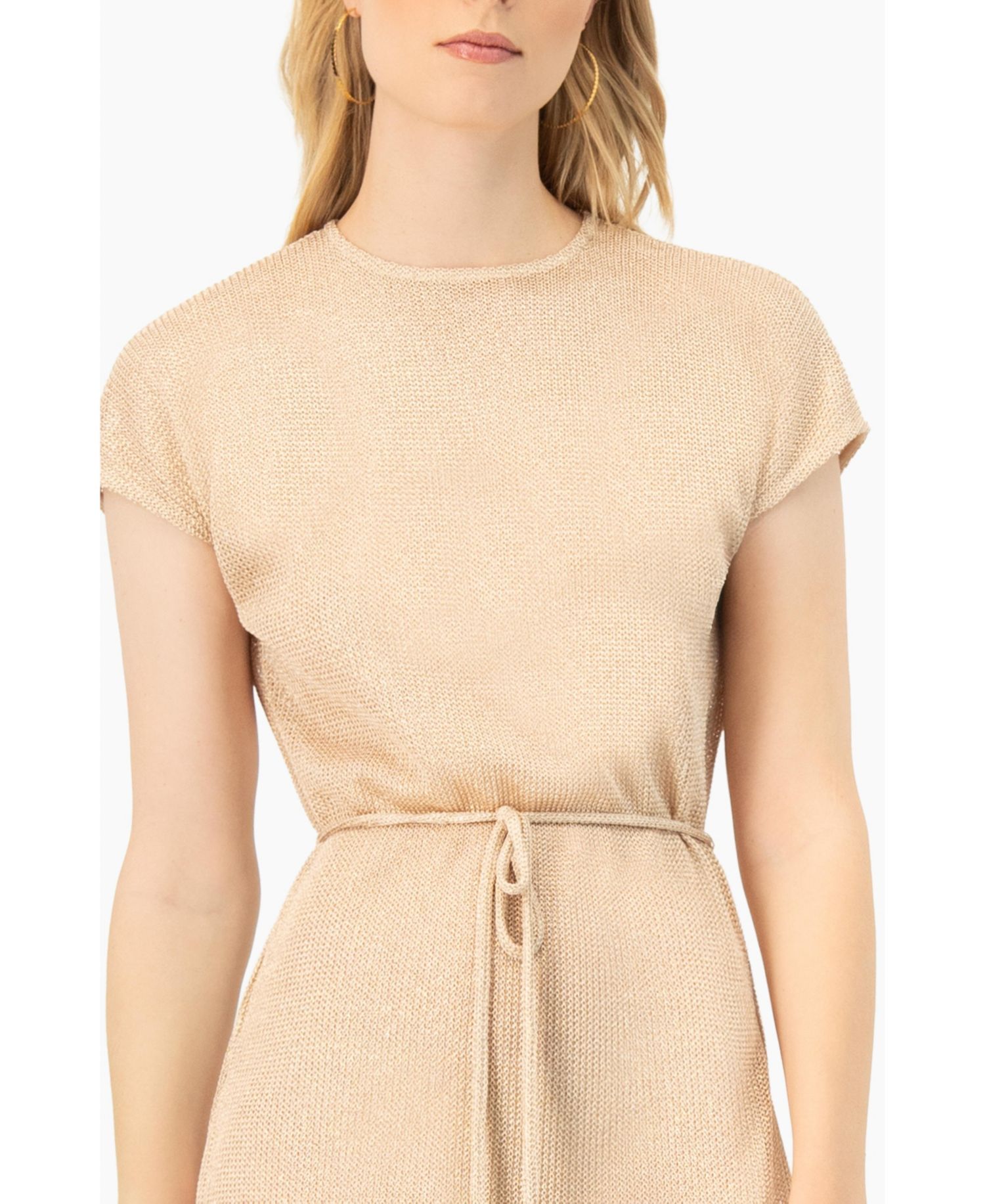 Women's Knitted Tunic With Side Slits