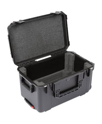 iSeries 4RU Injection Molded Fly Rack Waterproof Wheeled Case, 9" Depth