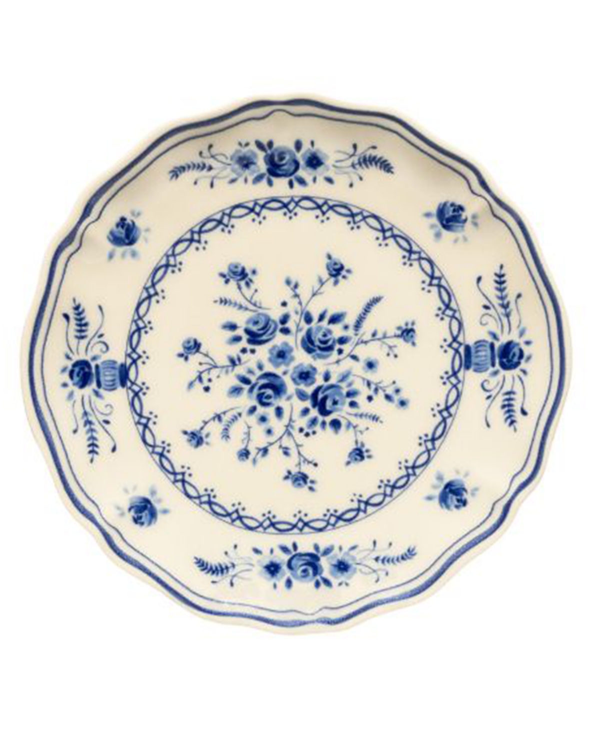 Costa Nova Vila Floral Pattern Appetizer Plates, Set of 6