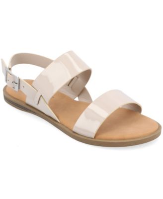 Women's Lavine Medium and Wide Width Multi Strap Flat Sandals