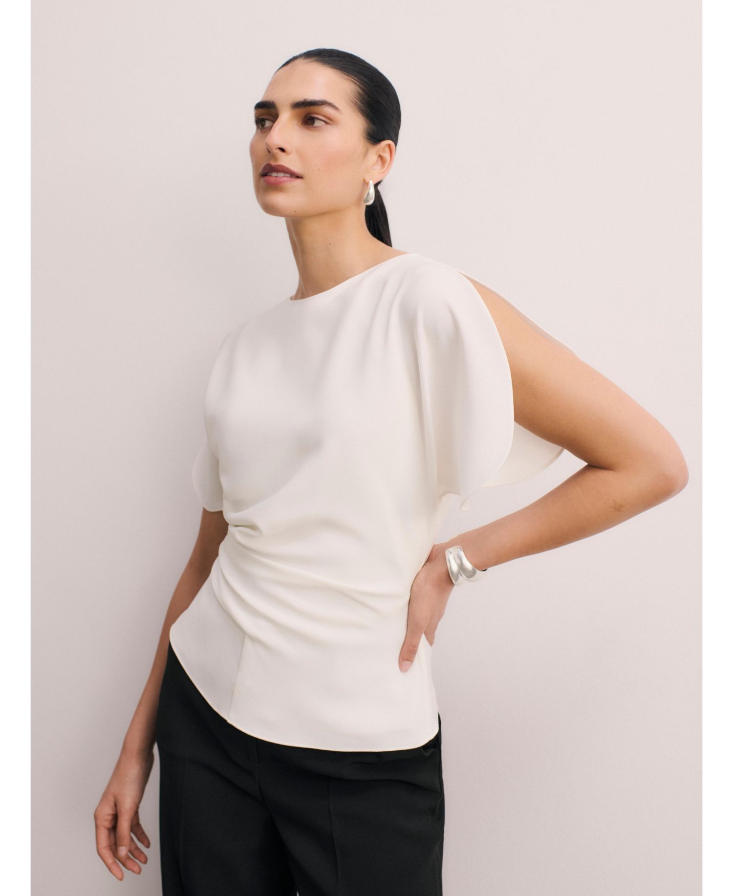 Women's Salerno Clever Crepe Top