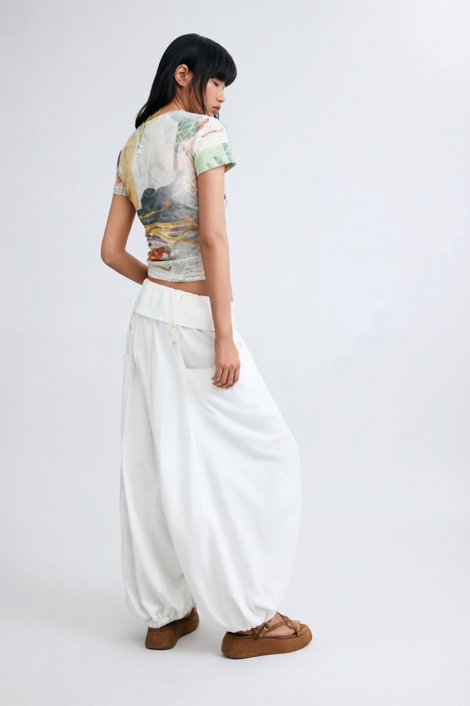 Women's Balloon trousers 100% cotton