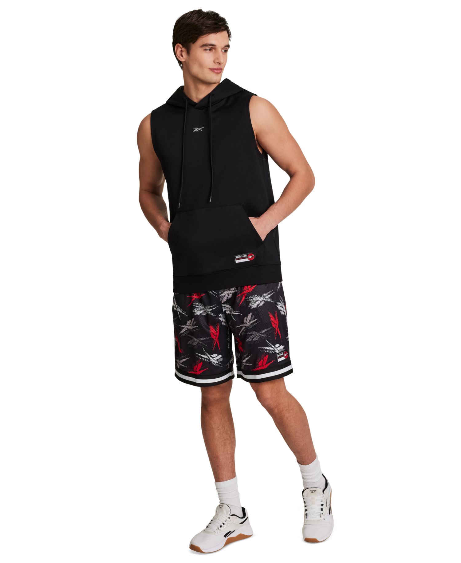 Men's Basketball Sleeveless Jock Tag Sweatshirt