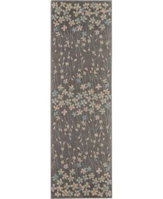 Tranquil TRA04 2'3" x 7'3" Runner Rug