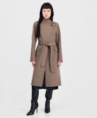 Women's Double-Faced Wrap Coat