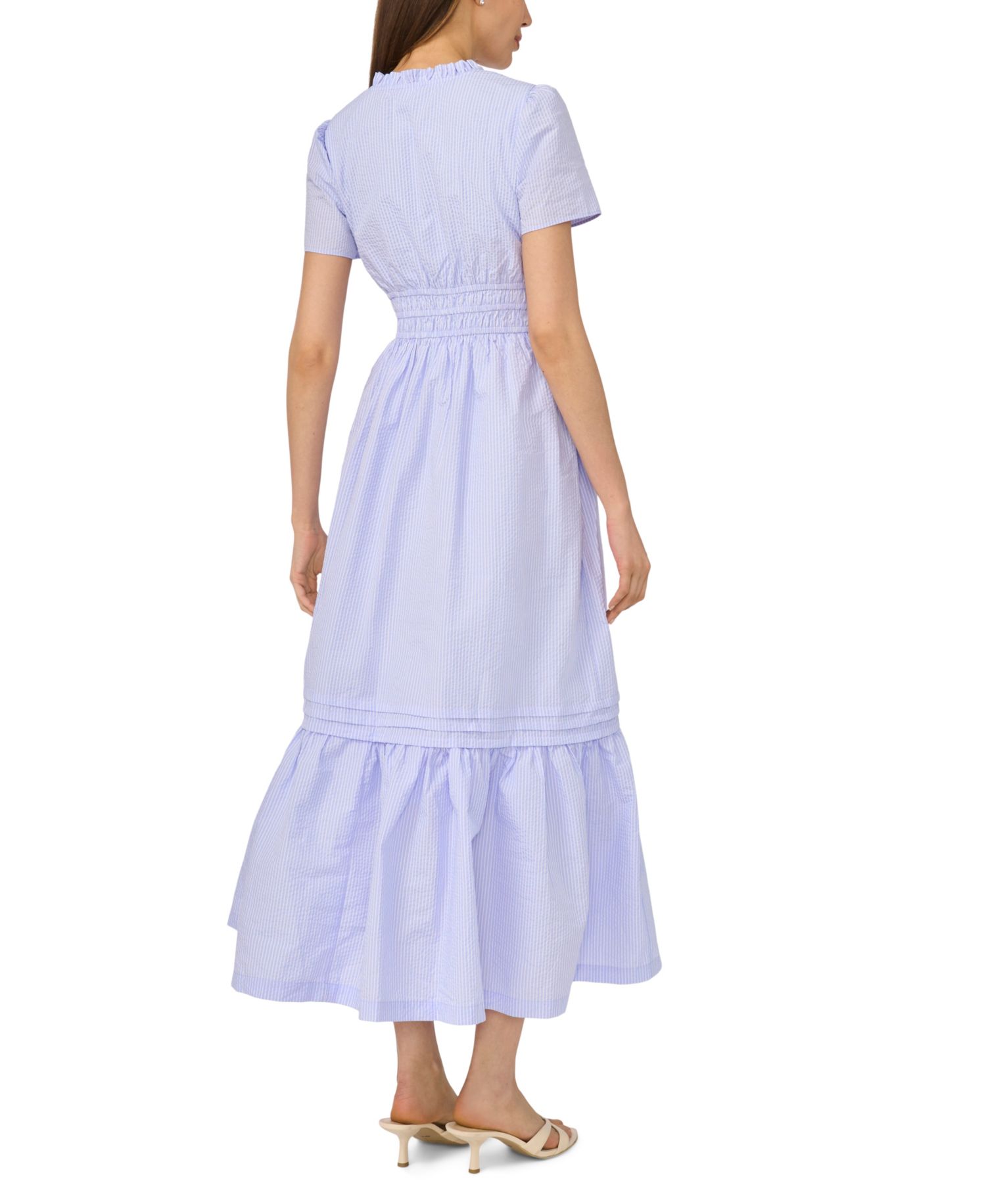 Women's Split V-Neck Dress