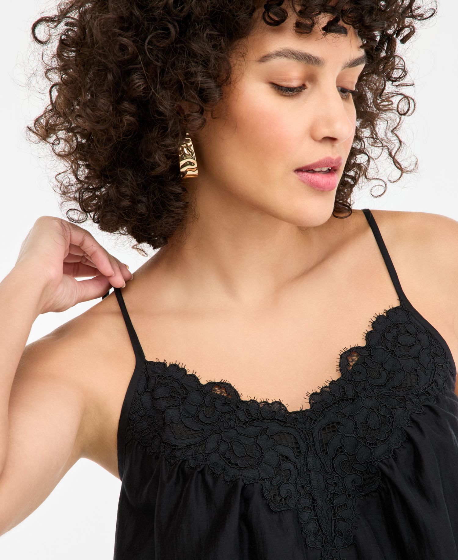 Women's Lace-Trim Camisole