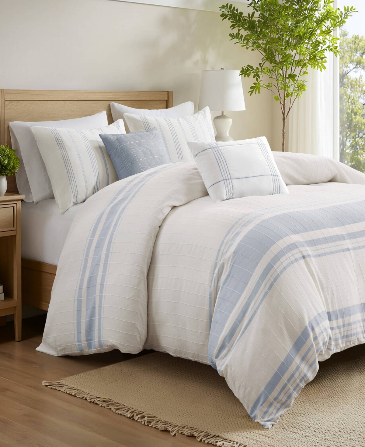Harbor House Morgan Jaquard 5-Pc. Duvet Cover Set, King/Cal King