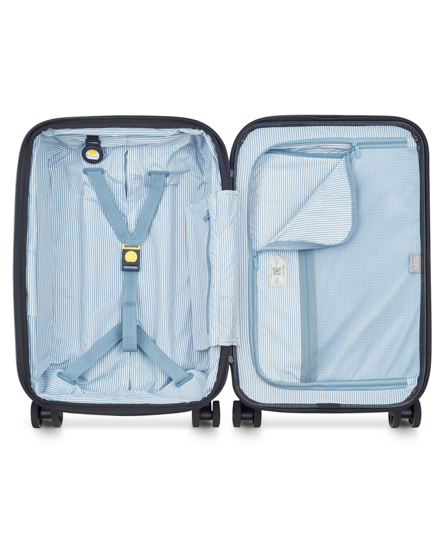 Чемодан Delsey Paris Turenne 2.0 Business Front Pocket Carry-On Spinner, цвет: Синий — фото 6