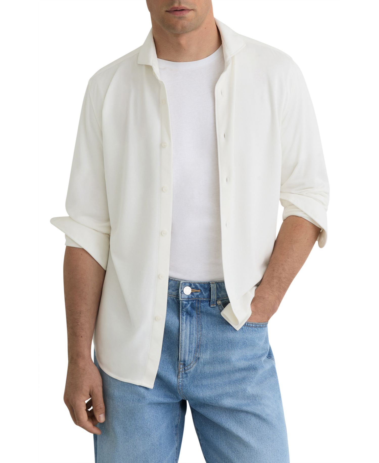 Men's Davaro Stretch Cutaway Shirt