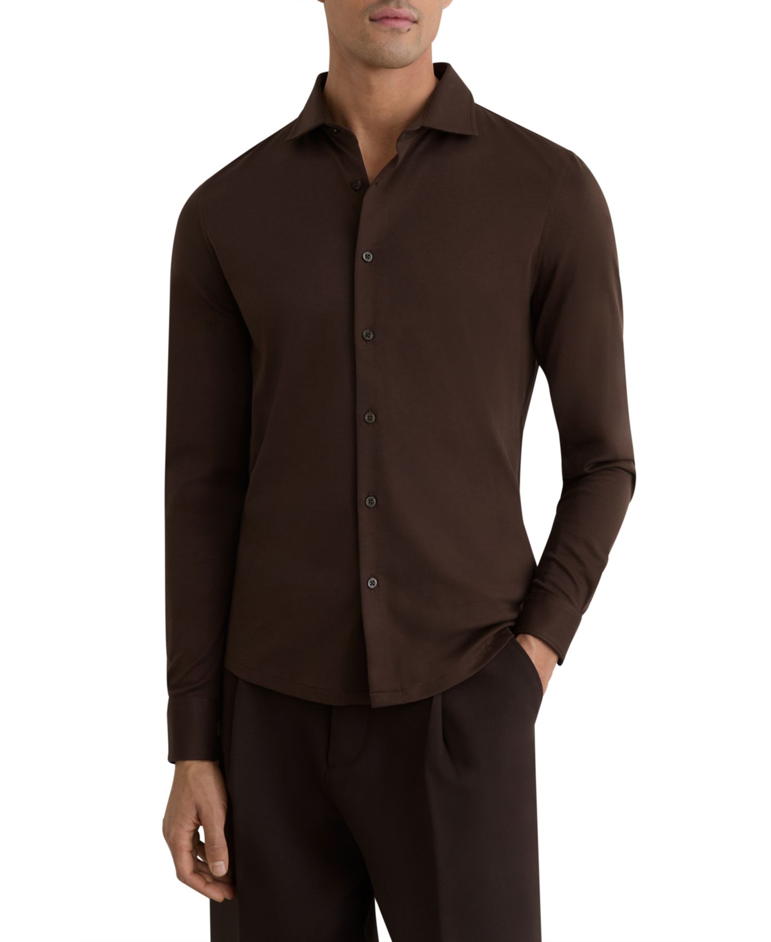 Men's Duke Air-Water Cotton Button-Through Shirt