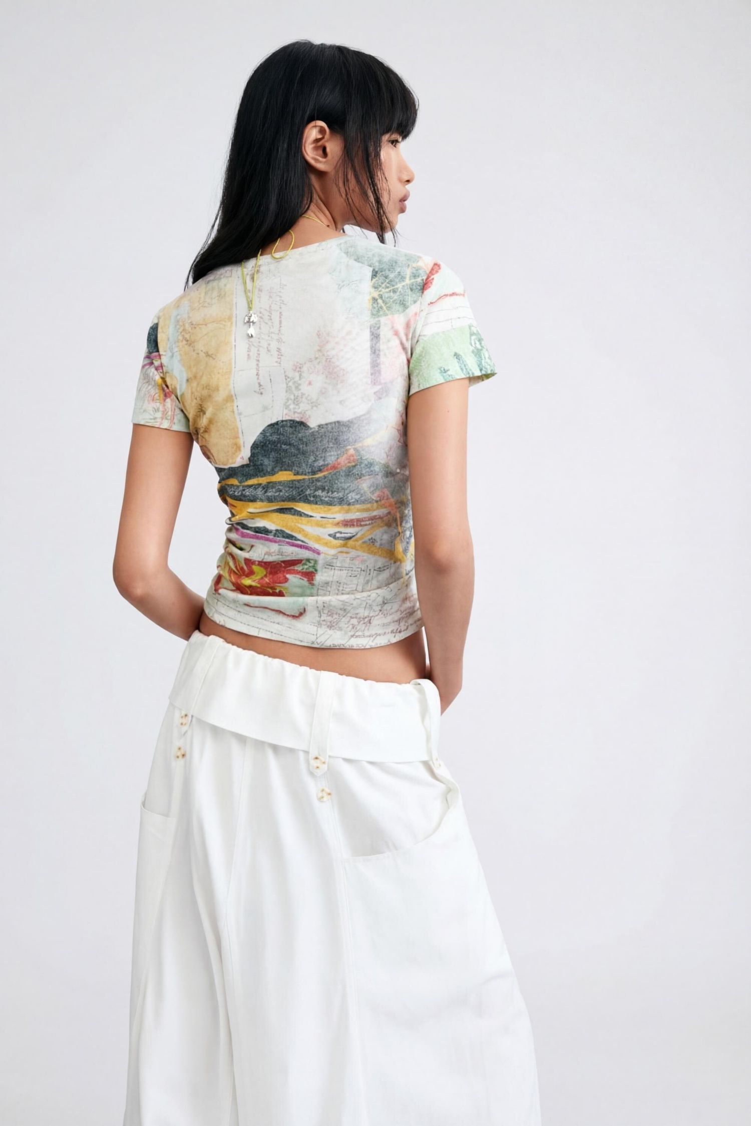 Women's Printed T-shirt 100% cotton