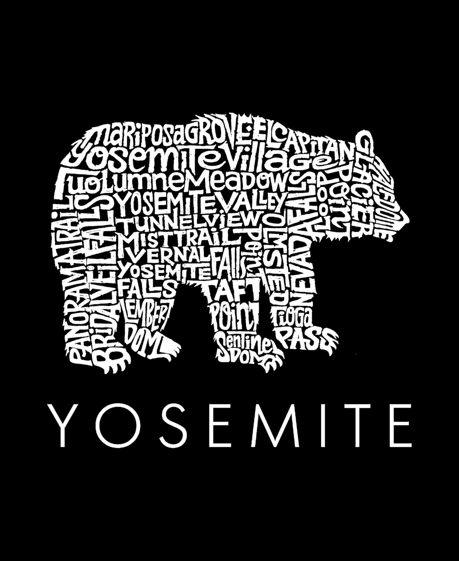 Men's Yosemite Word Art Graphic Tank Top