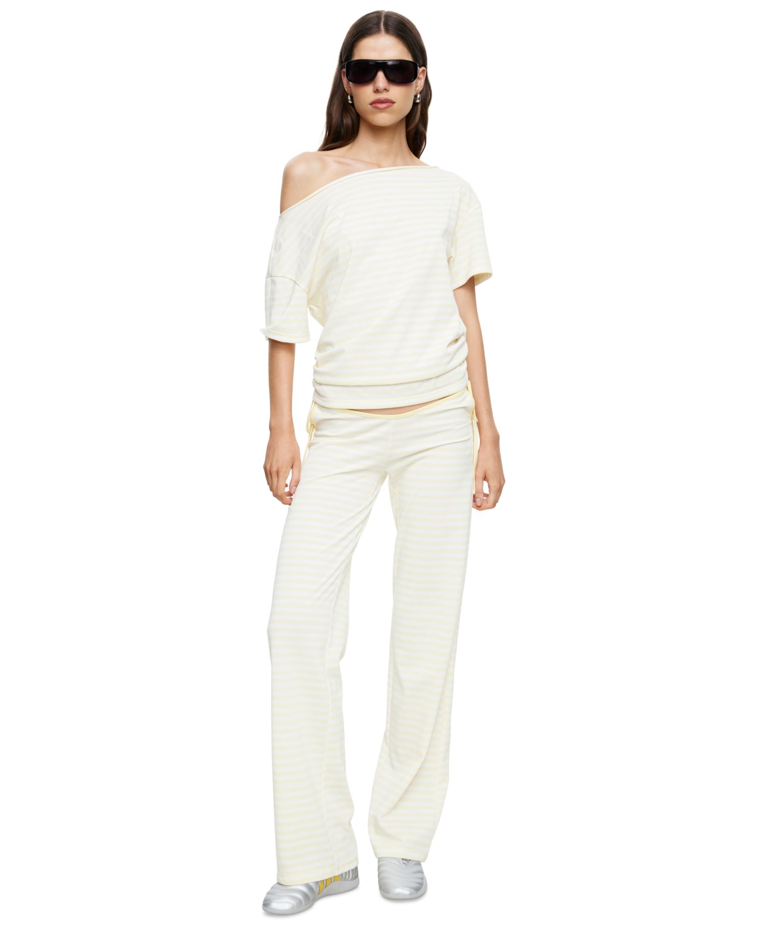 Women's Bloom Low-Rise Waist Tie Pants