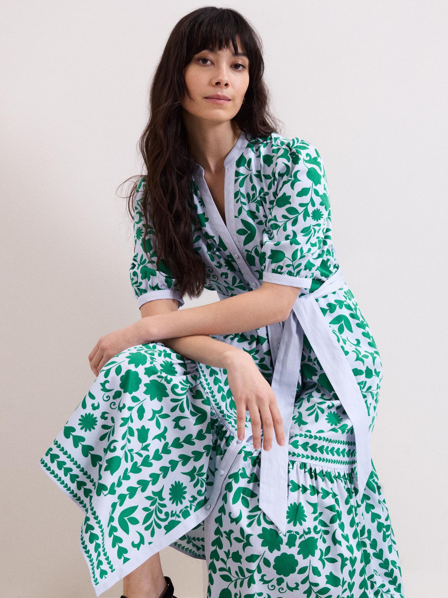 Women's Trinity Printed Midi Dress
