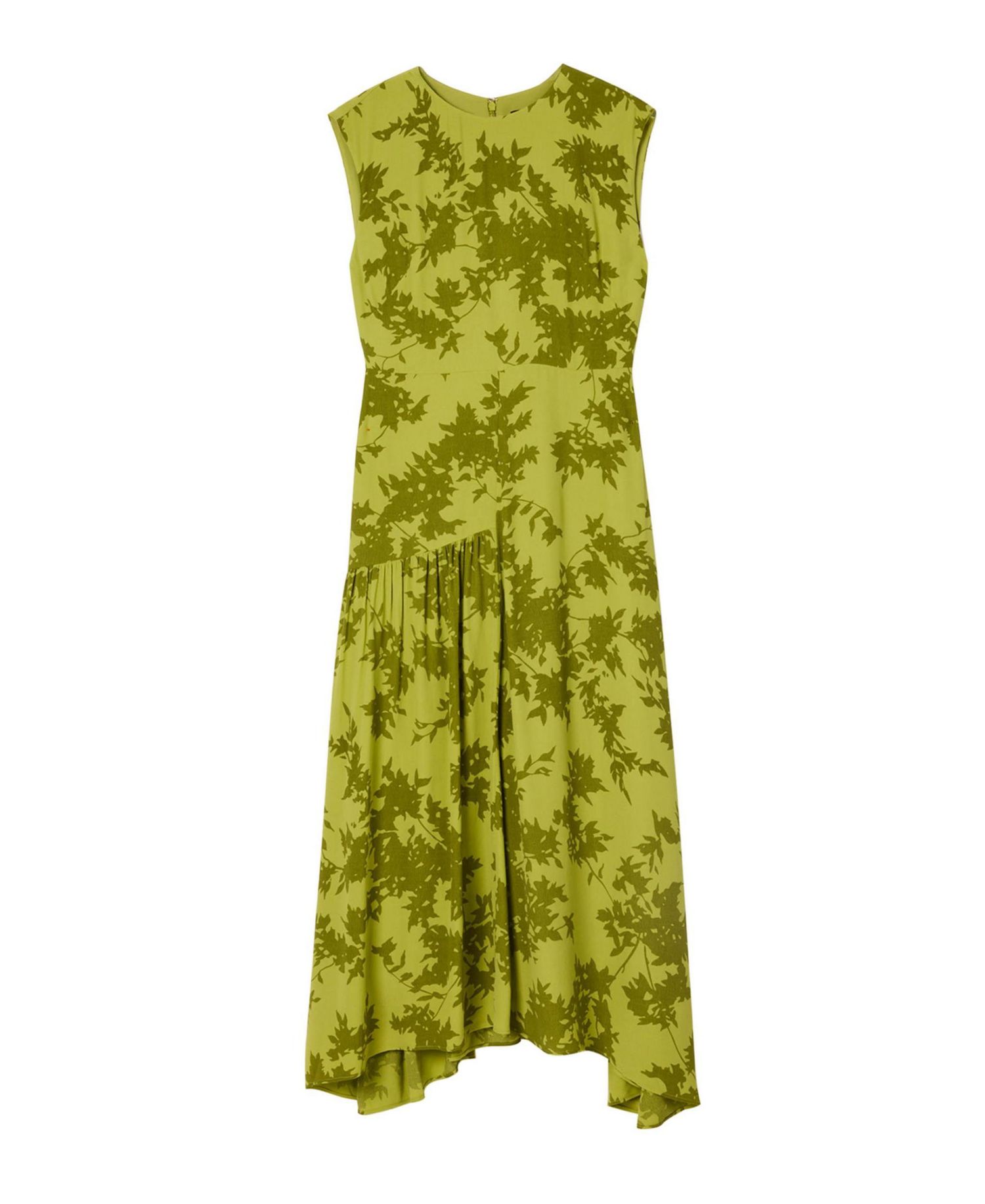 Women's Floral Asymmetric Dress