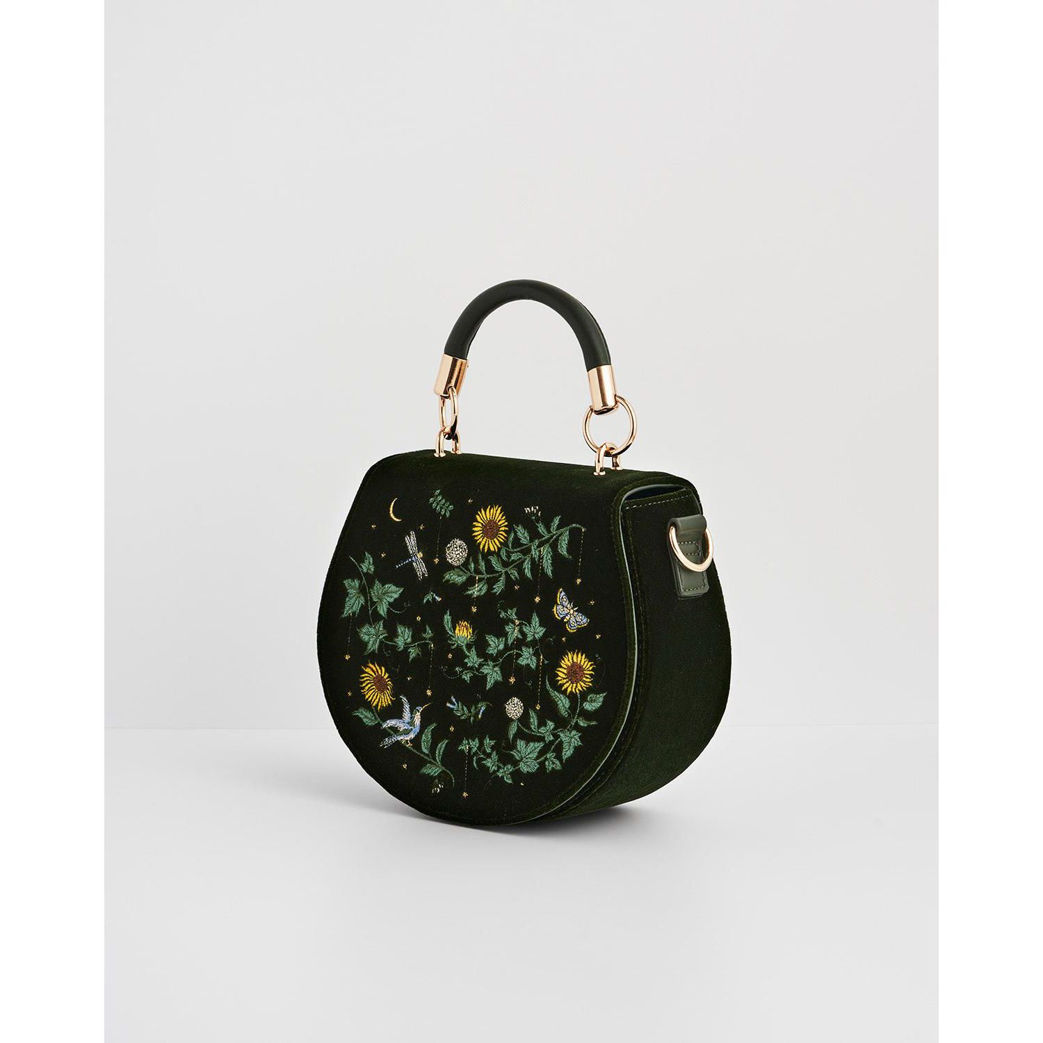 Women's Charlotte Sunflower Top Handle Bag