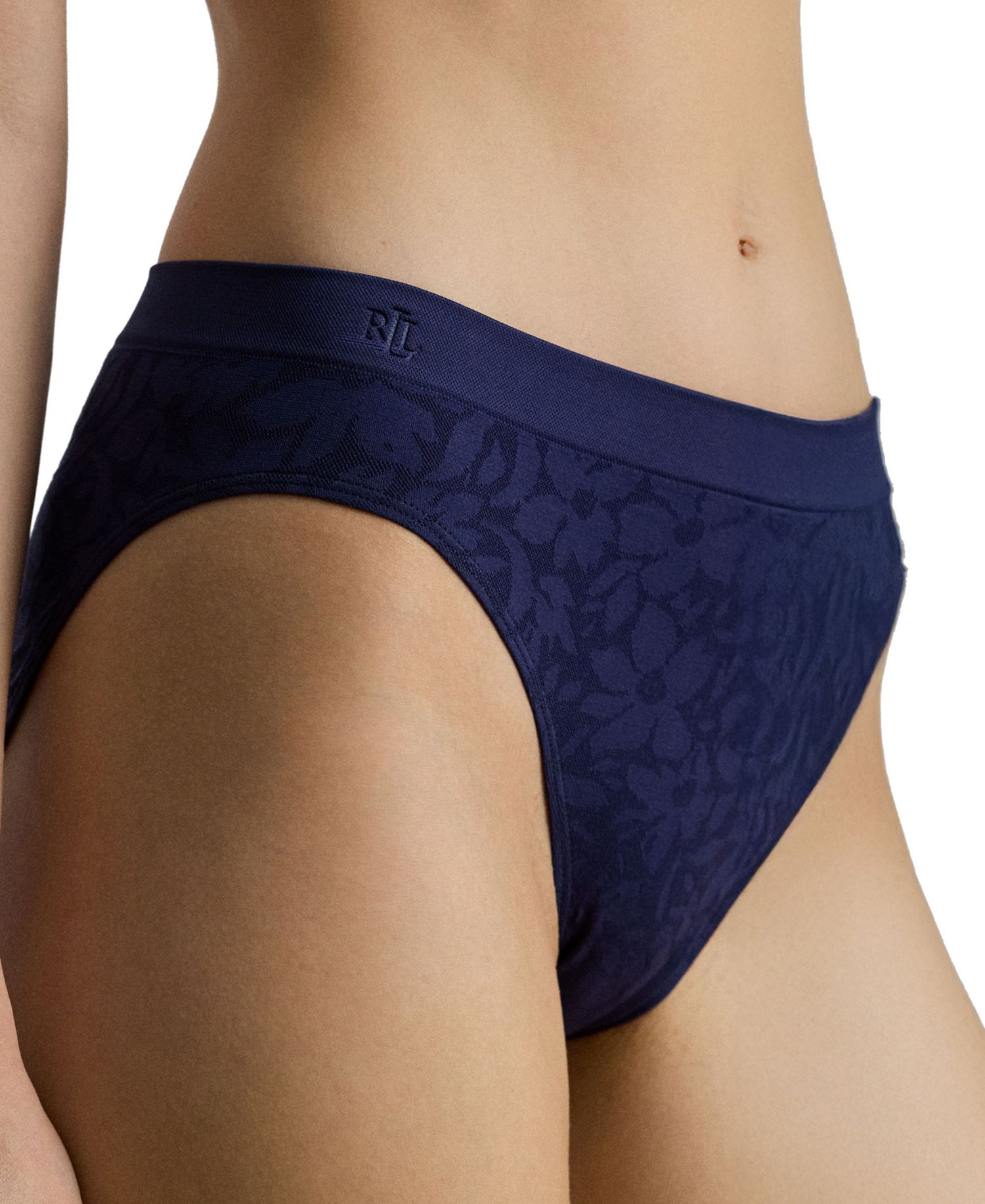 Women Floral Lace Seamless Bikini Panty