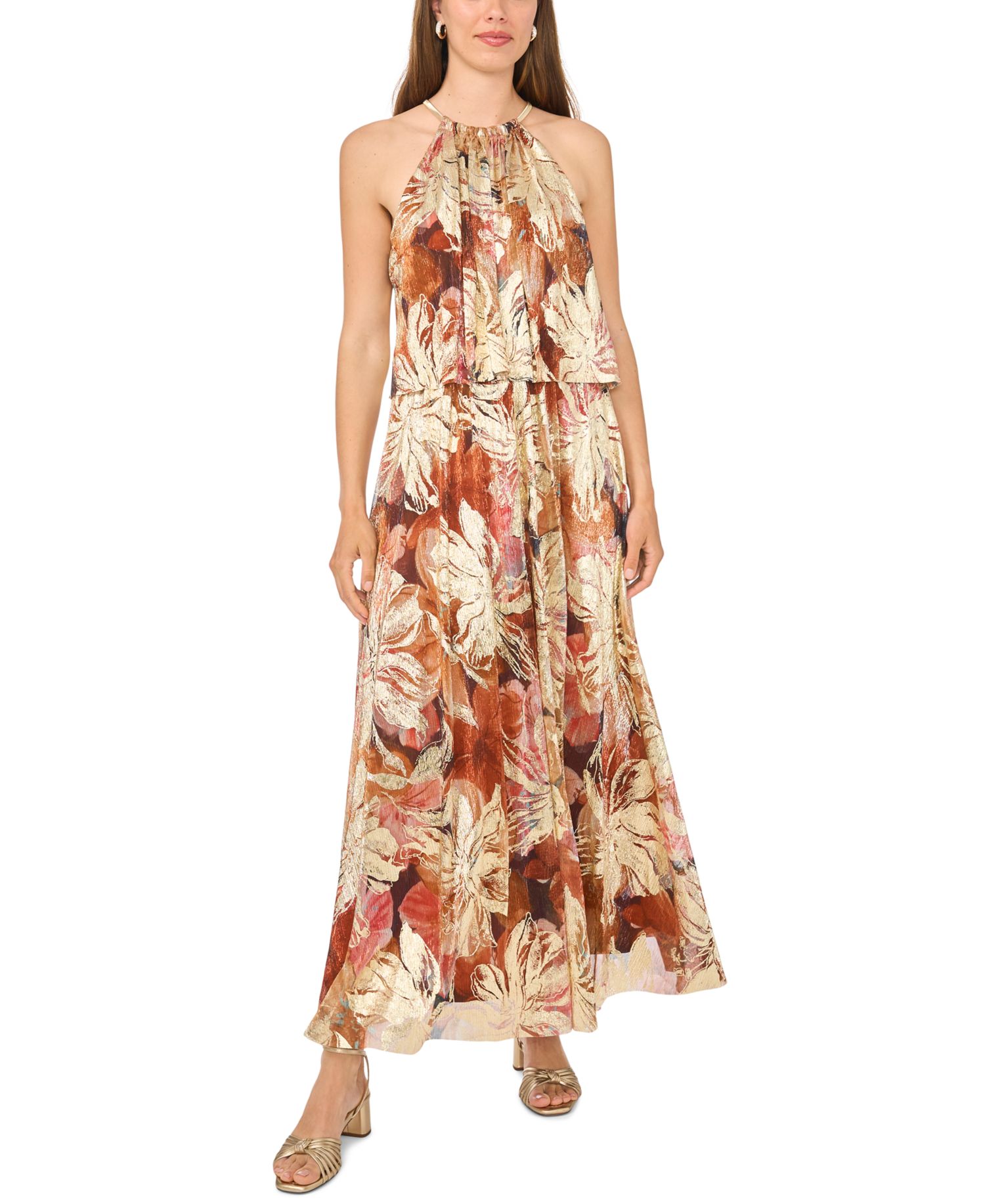 Women's Printed Maxi Dress