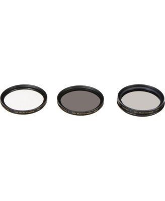3-Piece UV/CPL/ND8 62mm Filter Kit