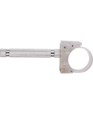 Pavotube Transparent Polycarbonate Mounting Clip with 5/8" Baby Pin