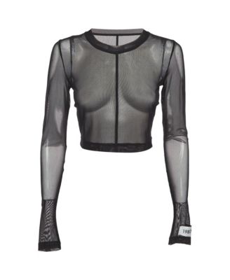 Women's Mesh Sheer Top
