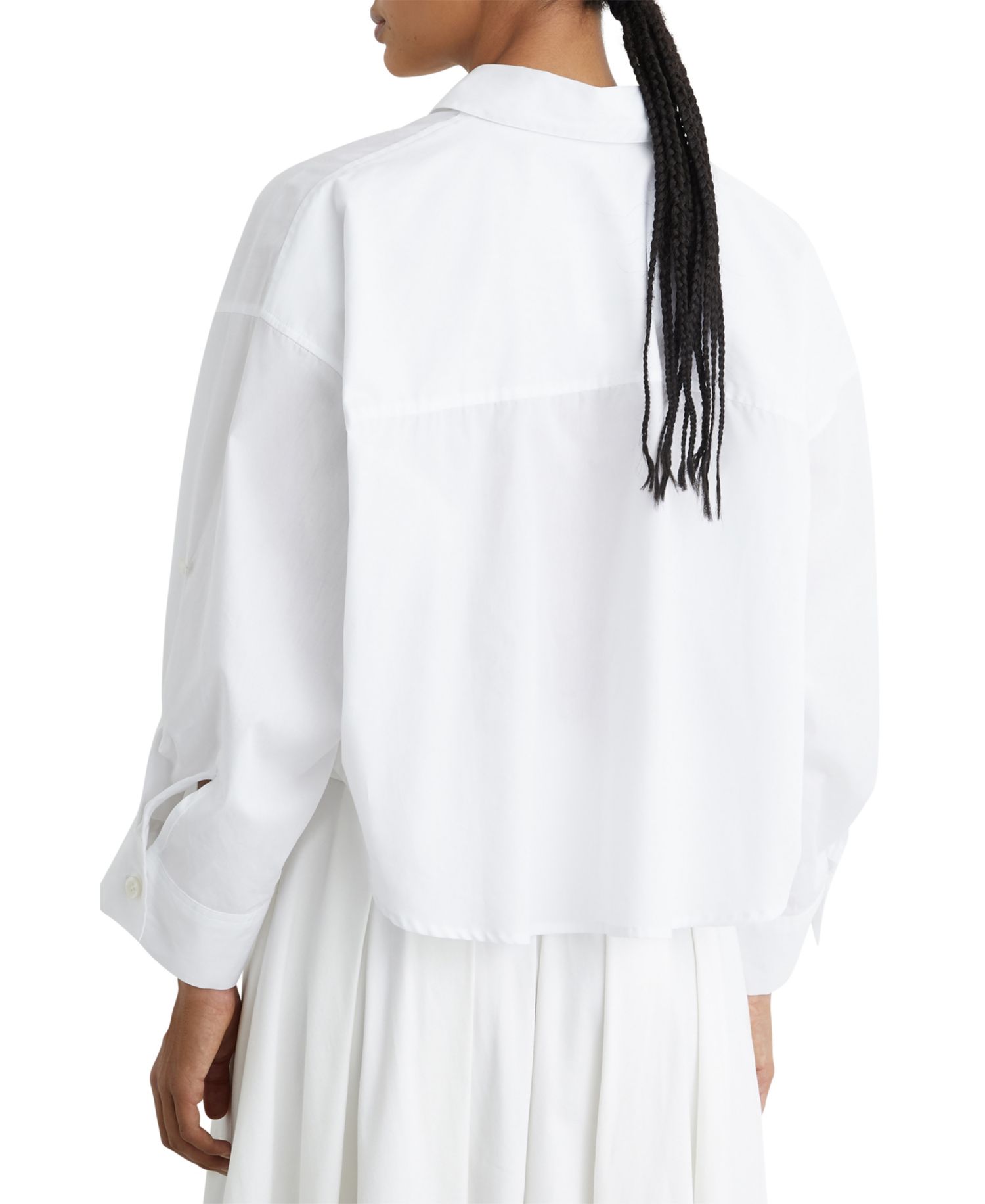Women's Solenge Cropped Cotton Shirt