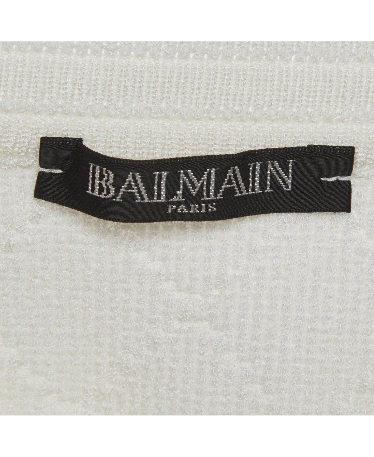Pre-Owned Balmain Women's Textured Knit Pullover