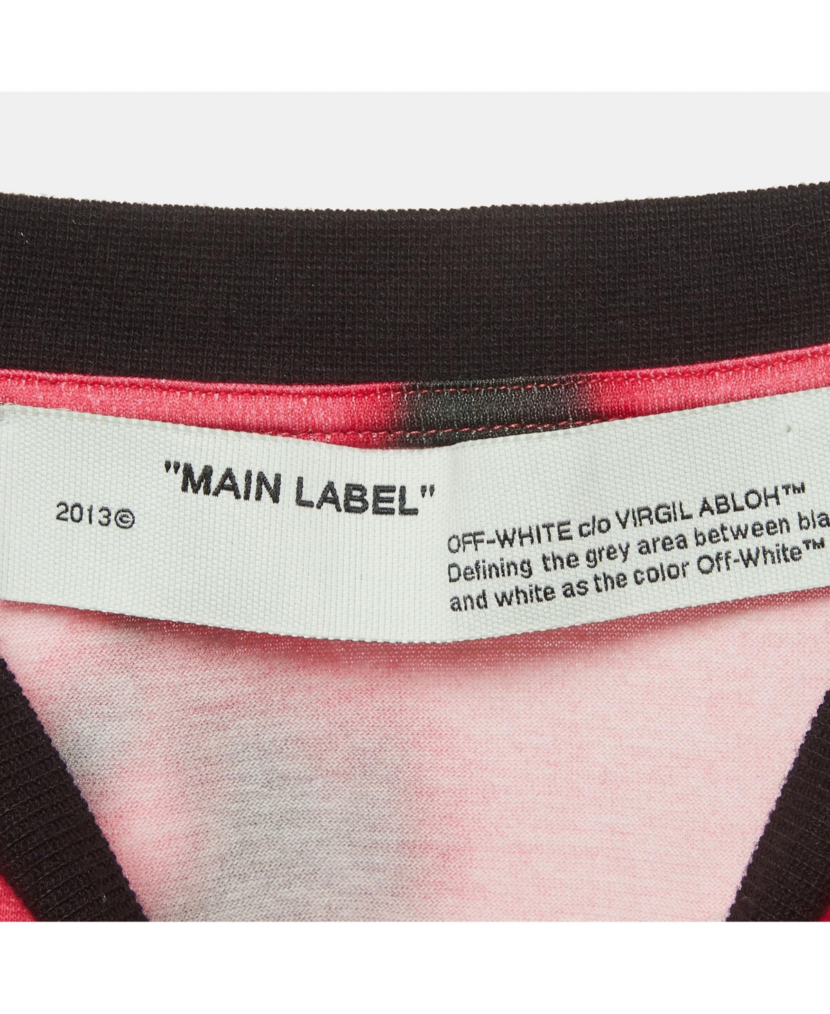 Pre-Owned Off-White Women's Logo Print Jersey Crew Neck T-Shirt