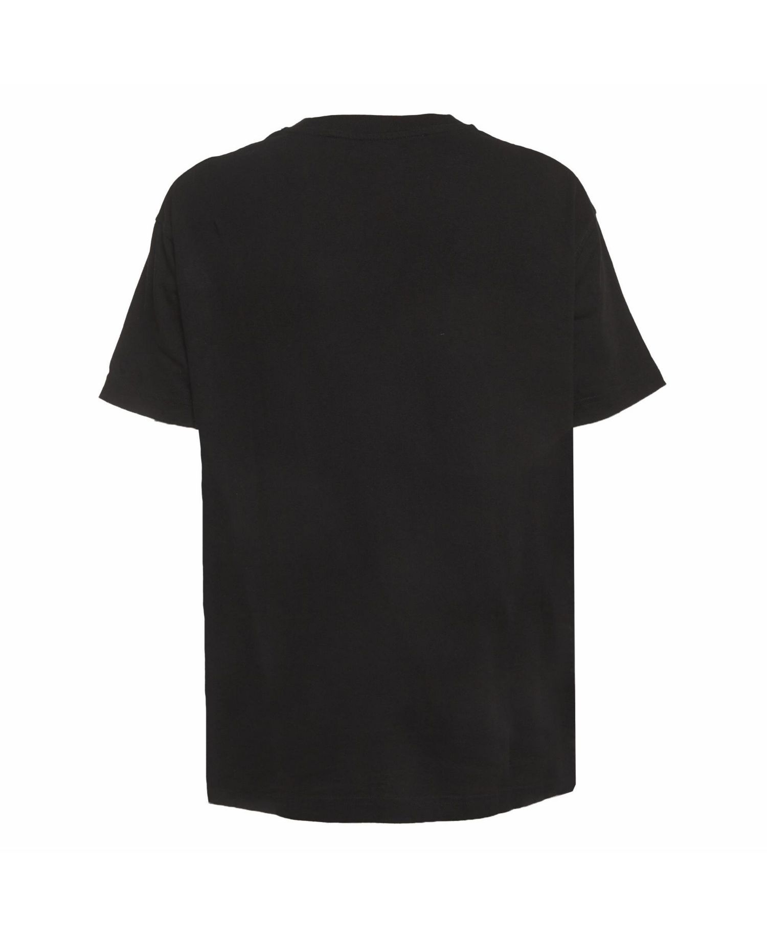 Women's Underlined Logo Print Jersey Crew Neck T-Shirt