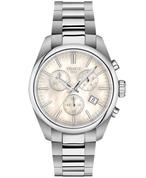Женские часы Tissot Gray Stainless Steel Strap Watch 36mm